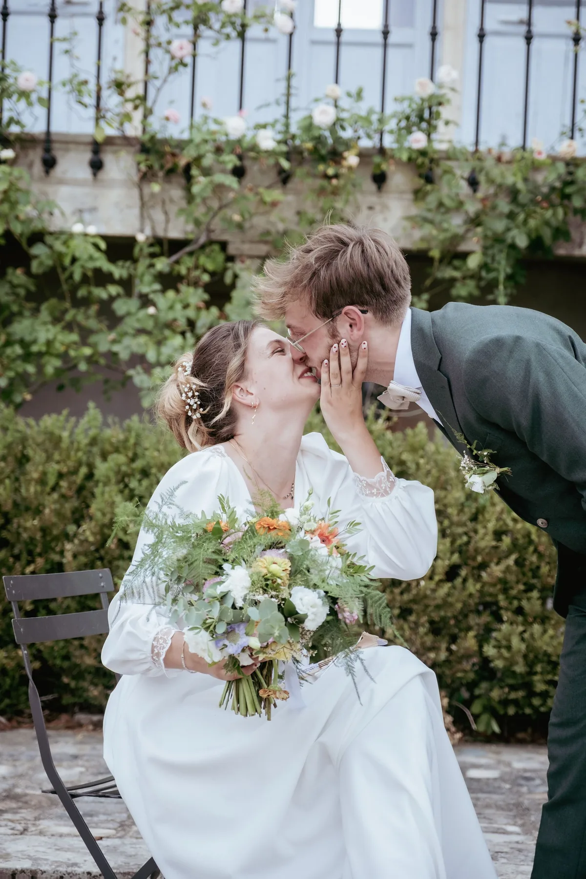 Fanny et Gabriel au Domaine de Mont en Bourgogne